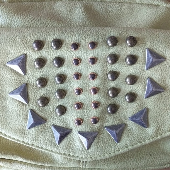 Lime Green Mini Crossbody Purse - Picture 2 of 8